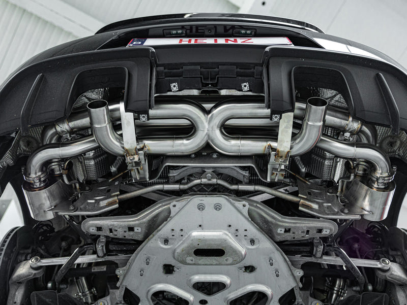 Porsche Boxster 718 Spyder krijgt Kline Exhaust-upgrade.