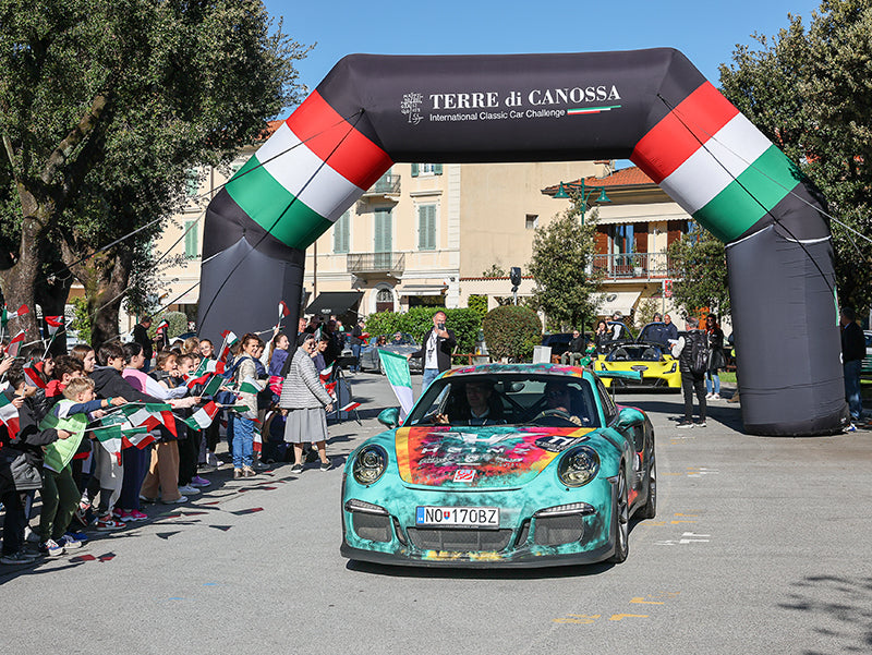 Heinz at the Terre di Canossa Rally