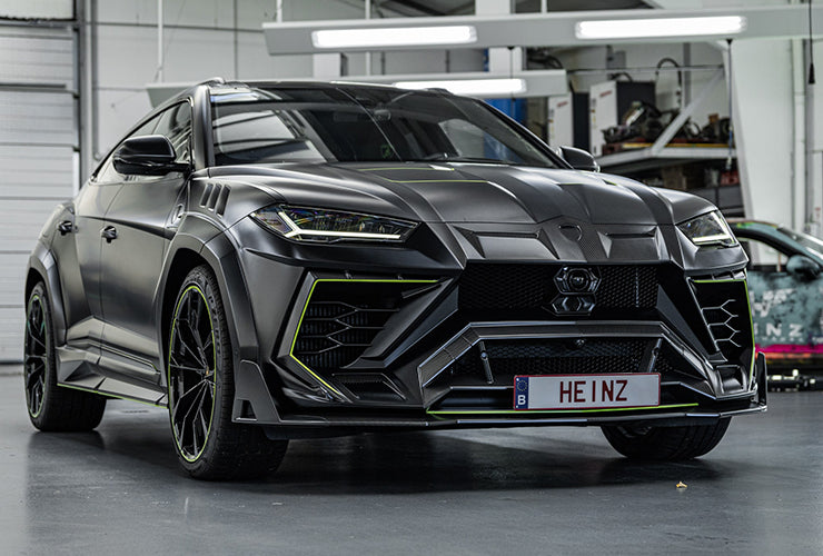 Heinz Performance custom body kit installation on a performance vehicle