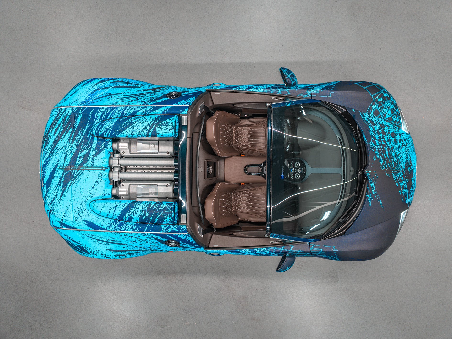 Bugatti Veyron 16.4 Grand Sport Vitesse - POGATTI : un échappement Kline sur mesure pour la Bugatti Veyron de POG