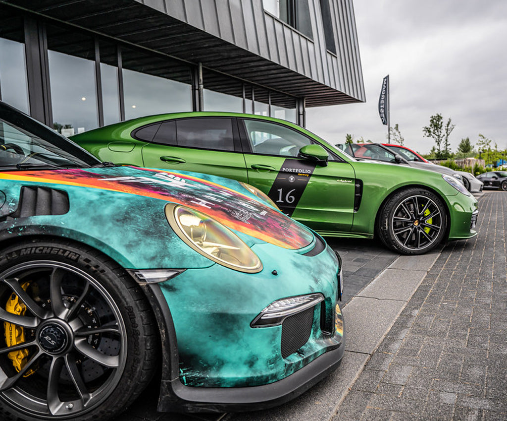 Porsche GT3 RS - rear wing detail