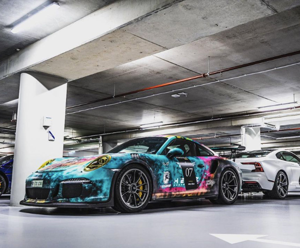 Porsche GT3 RS - workshop session at Heinz Performance