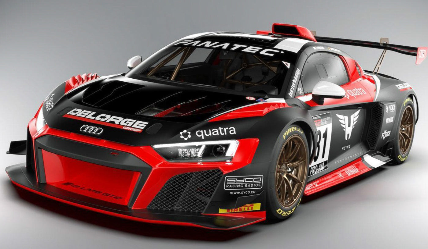 Audi R8 LMS GT2 setup by Heinz Performance PK Carsport Audi R8 LMS GT2 prepared with Heinz Performance