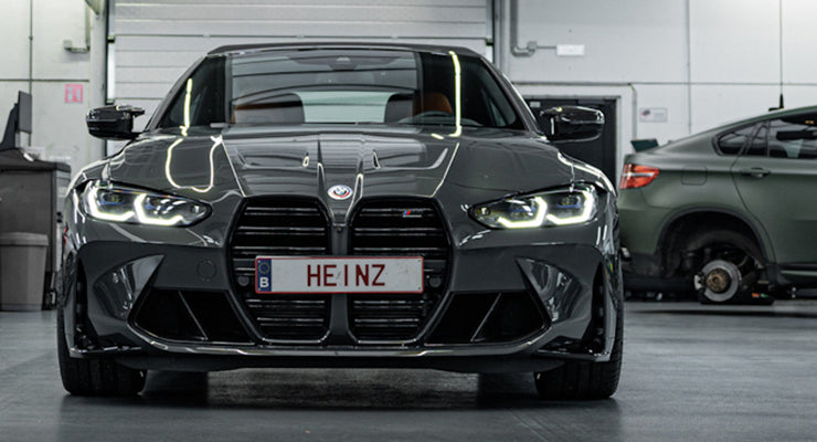 BMW M4 with carbon body upgrades by Heinz Performance