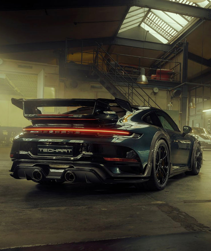 Porsche affinée par Techart chez Heinz Performance